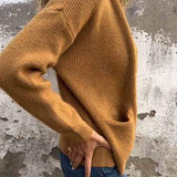 SARIA™ - Zip-Up Knit Cardigan