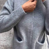 SARIA™ - Zip-Up Knit Cardigan