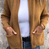SARIA™ - Zip-Up Knit Cardigan