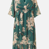 YASMINE™ - Elegant Kimono Midi Dress