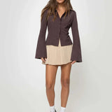 RACHEL™ - Stylish Button-Up Top