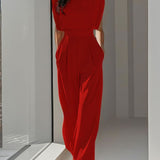 PAQUITA™ - Elegant Sleeveless Summer Jumpsuit